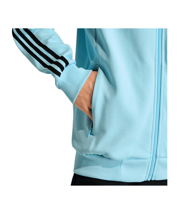 adidas KBVB Belgien Jacke Blau - blau