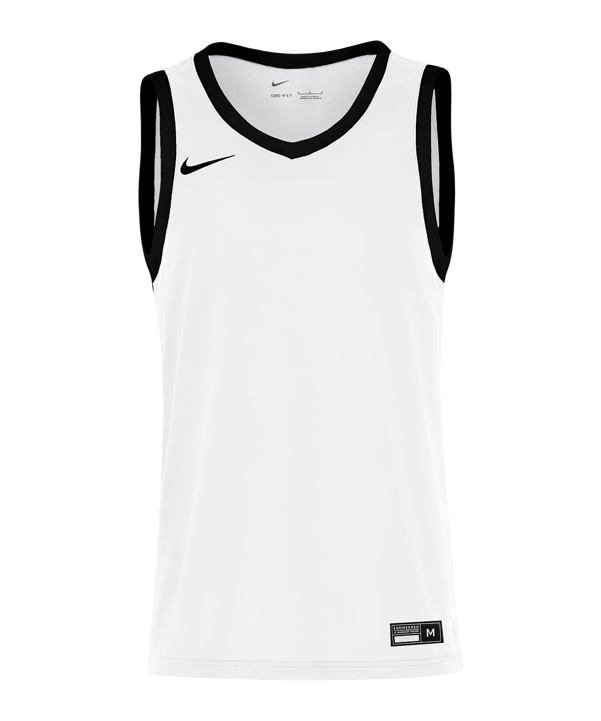 Nike Team Stock25 Basketball Maglietta Bianco C100 - bianco