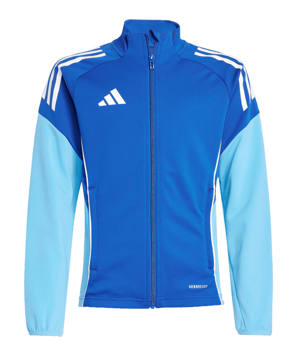 adidas Tiro 25 Competition Trainingsjacke Kids Blau - blau