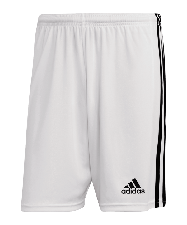 adidas Squadra 21 Short Weiss Schwarz - weiss