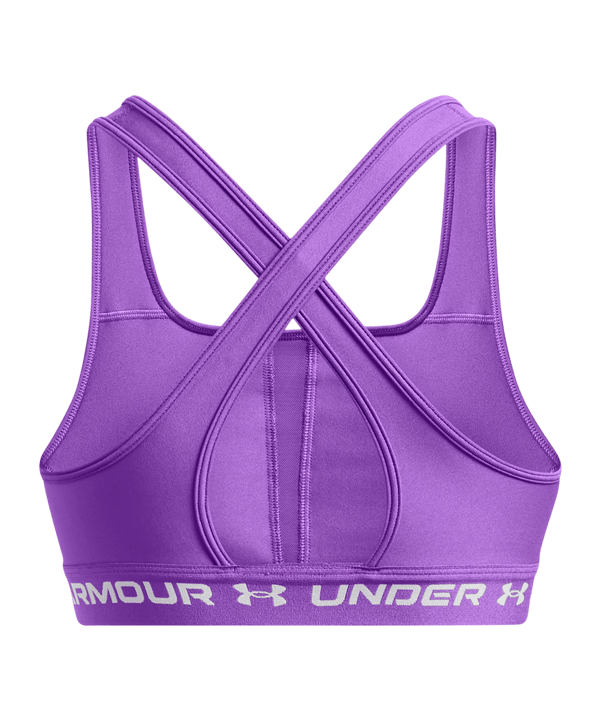 Under Armour Crossback Mid Brassière de sport Femmes Violet C573 - violet