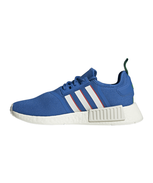 adidas Originals NMD R1 Blau Rot - rot
