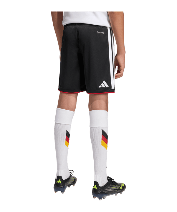 adidas DFB Deutschland Short Home WM 2026 Kids Schwarz - schwarz