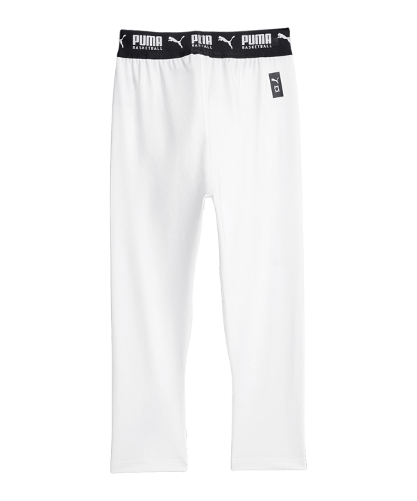 PUMA Hoops Team 3/4 Tight Weiss F02 - weiss