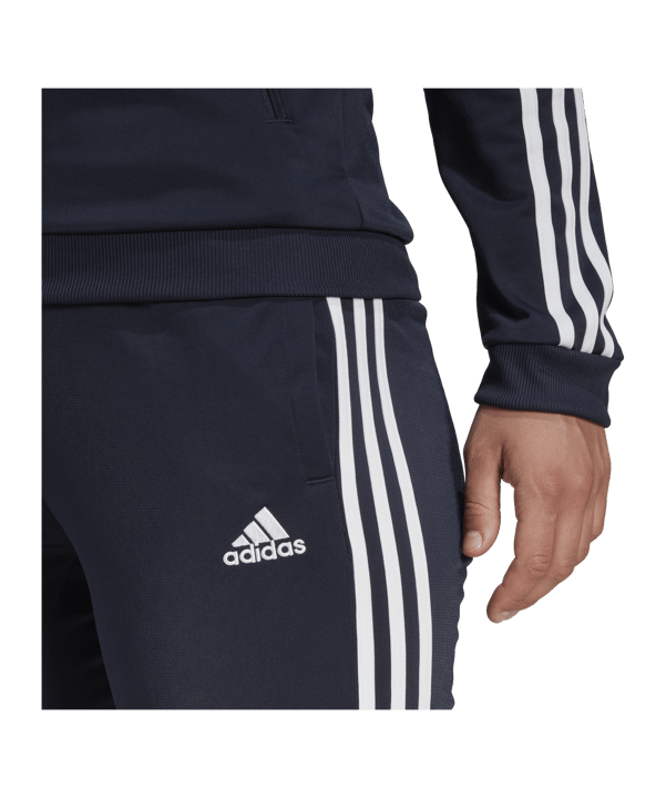 adidas Essentials Trainingsanzug Damen Blau - blau