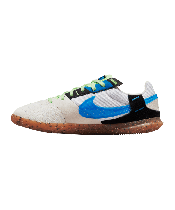Nike Jr Streetgato IC Halle Kids Weiss Blau F143 - weiss