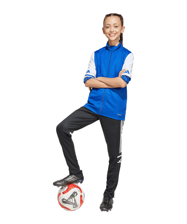 adidas Squadra 25 Trainingsjacke Kids Blau - blau