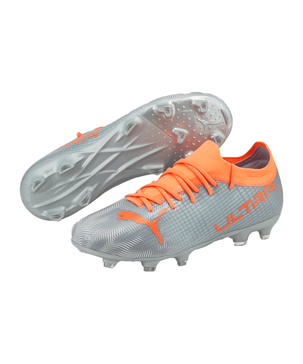 PUMA ULTRA 2.4 Instinct FG/AG Kids Silber F01 - silber