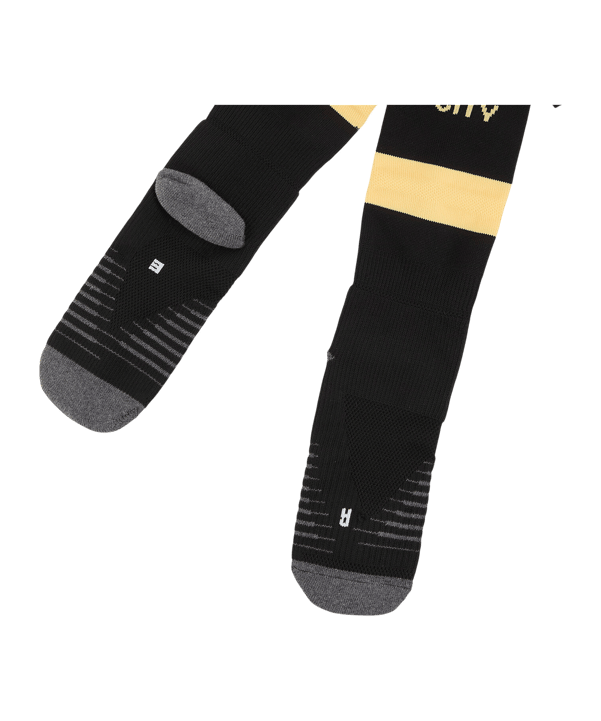 PUMA Manchester City Replica Striped Calze da calcio Away Nero C03 - nero
