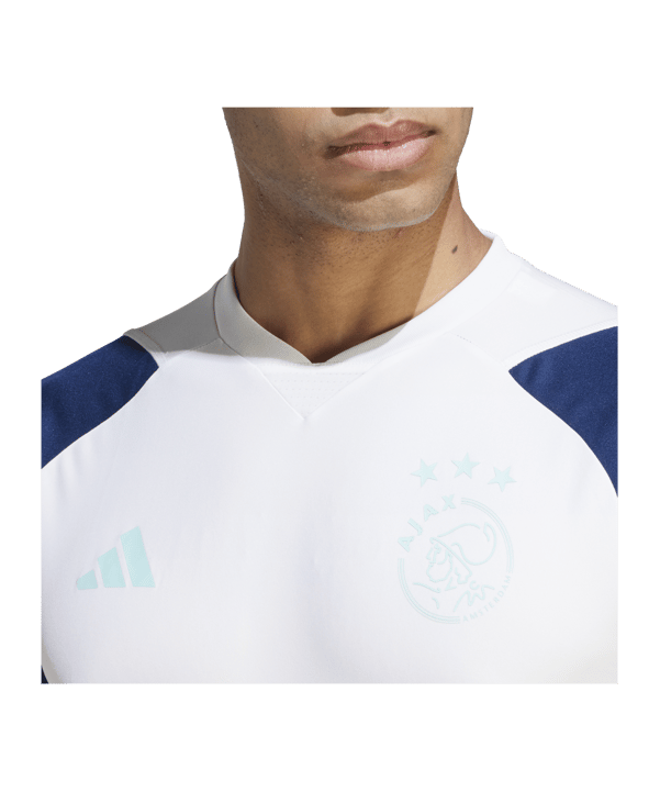 adidas Ajax Amsterdam Trainingsshirt Weiss - weiss