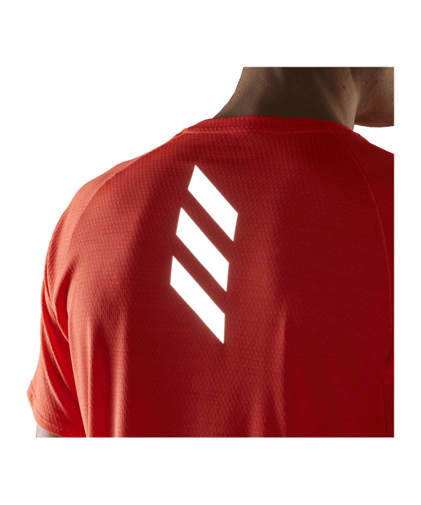 adidas Adi Runner T-Shirt Running Rot - rot