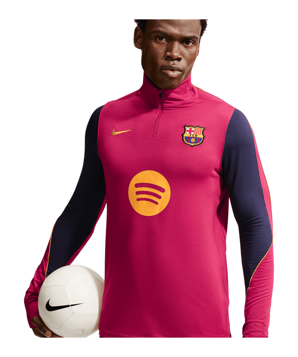 Nike FC Barcelone Strike Drilltop Rouge C621 - rouge