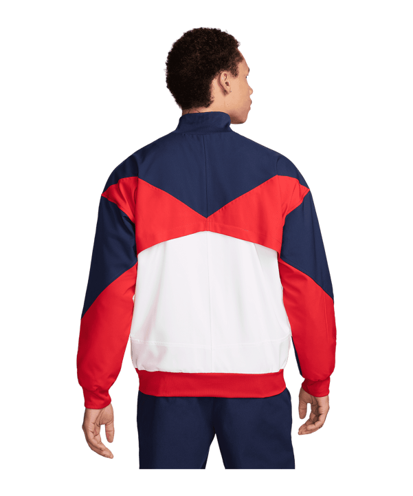 Nike Paris St. Germain Anthem Jacke Weiss F100 - weiss