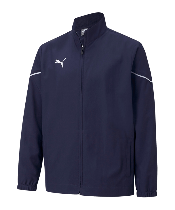 PUMA teamRISE Sideline Trainingsjacke Kids F06 - blau