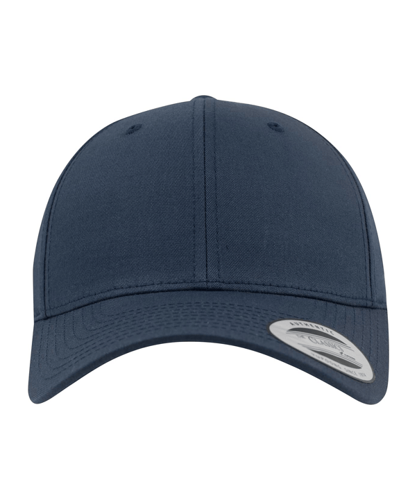 Merch Curved Classic Snapback Cap Navy - blau