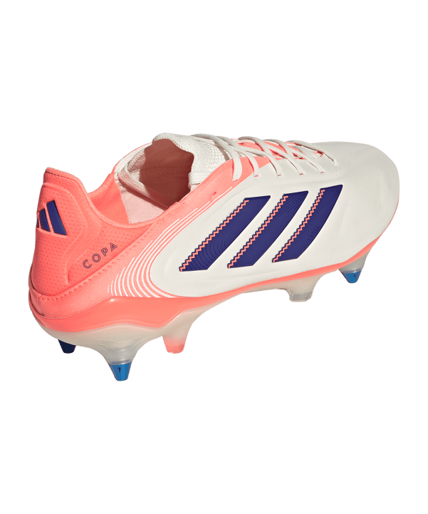 adidas Copa Pure III Elite SG Coral Blaze Weiß - weiss