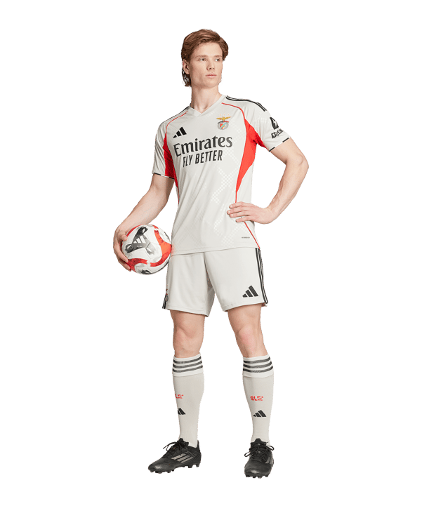adidas Benfica Lissabon Trikot Away 2025/2026 Beige - beige