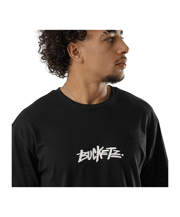 Bucketz Ball Park shortsleeve Hemd Schwarz - schwarz
