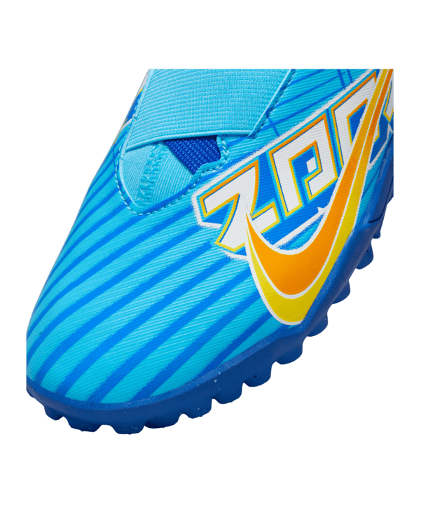 Nike Jr Air Zoom Mercurial Vapor XV Academy TF Mbappe Signature Kids Blau F400 - blau
