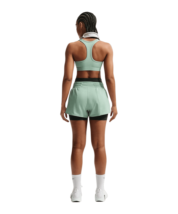 Nike Swoosh Medium Support Sport-BH Damen Grün F007