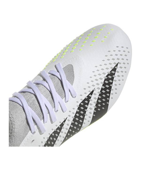 adidas Predator Accuracy.3 FG Crazyrush Weiss Schwarz Gelb - weiss