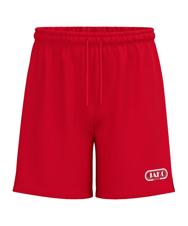 JAKO Retro Short Kids Rot F100 - rot