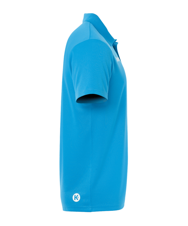 Kempa Poly Poloshirt Hellblau F01 - blau