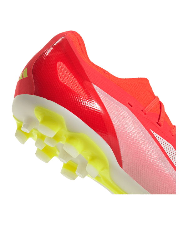 adidas X Crazyfast Elite 2G/3G AG Energy Citrus Rot Weiss Gelb - rot