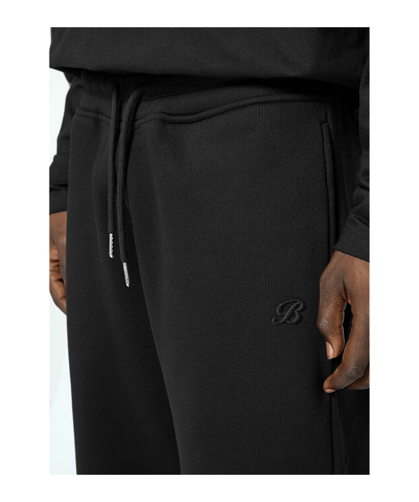 Burocs Basic Wide pantaloni jogging nero - nero