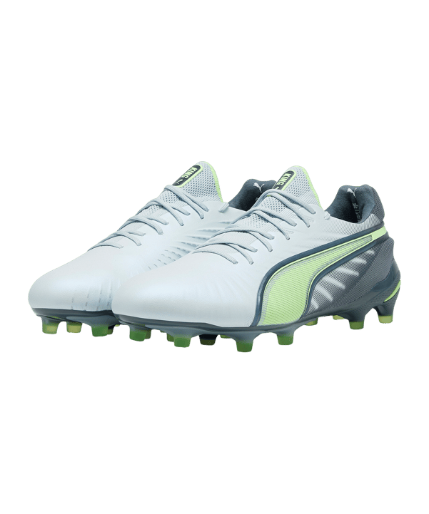 PUMA KING Ultimate FG/AG Lights Out Blau Grün F03 - blau