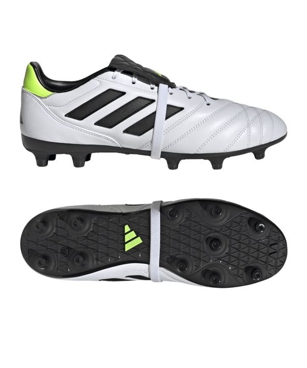 adidas COPA Gloro FG Weiss Schwarz Gelb - weiss