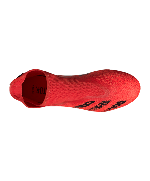 adidas Predator FREAK.3 LL FG Meteorite Rot Schwarz - rot