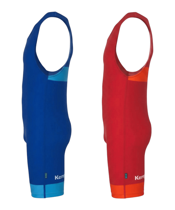 Kempa Wrestling 2er Trikot Set Blau F01 - blau