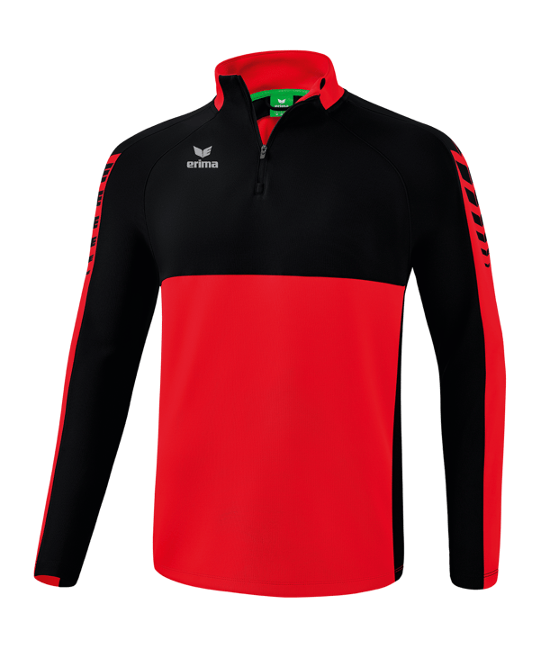 Erima Six Wings Trainingstop Rot Schwarz - rot