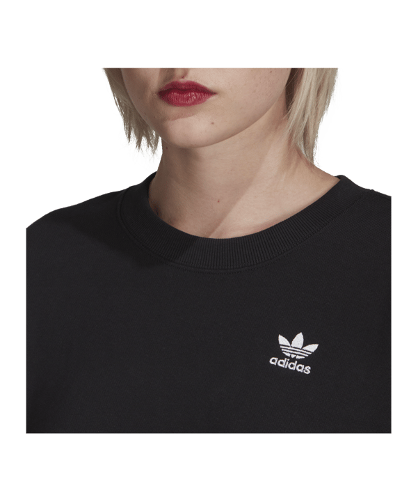adidas Originals Sweatshirt Damen Schwarz - schwarz