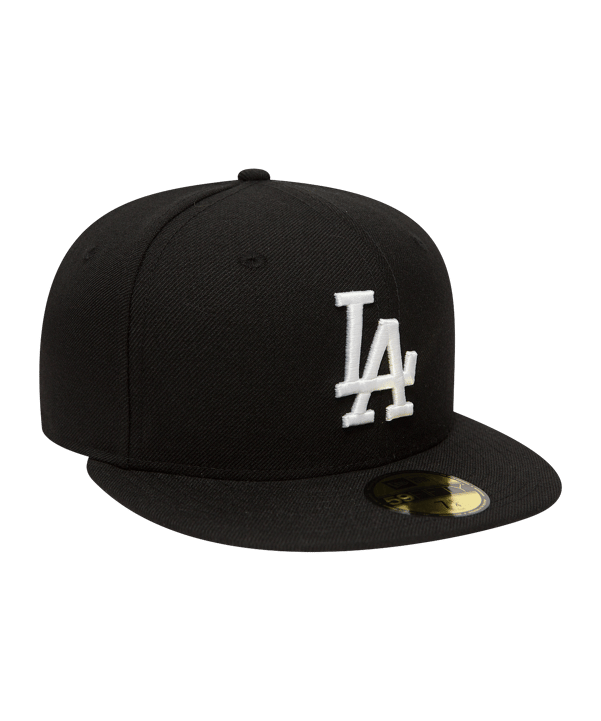 New Era Los Angeles Dodgers MLB Fitted Cap Schwarz - schwarz
