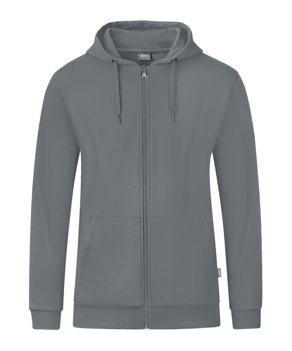 JAKO Organic Kapuzenjacke Grau F840 - grau