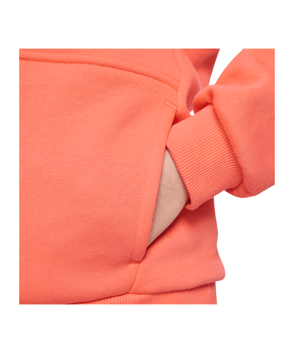 Nike Club Fleece Erling Haaland Hoody Kids Rot F643 - rot