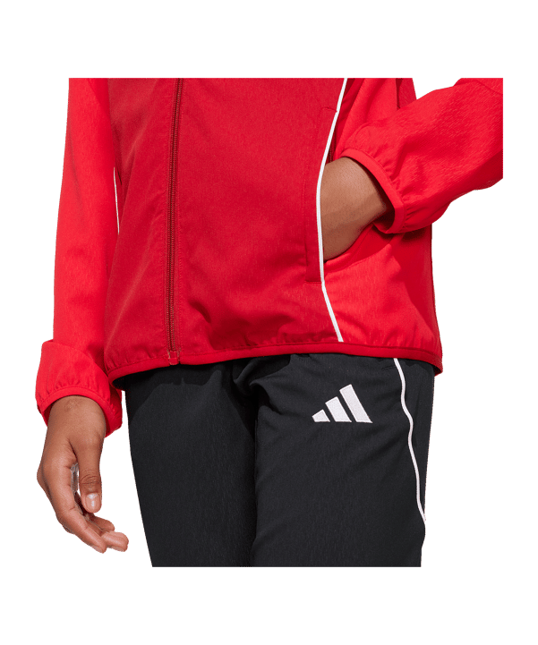 adidas Tiro 25 Competition Präsentationsjacke Kids Rot - rot