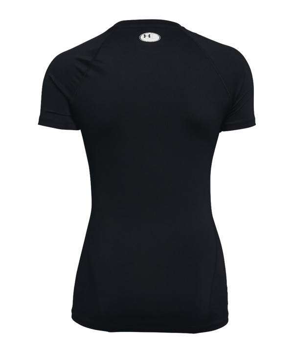 Under Armour Baselayer HG Authentics Comp T-shirt Donna Nero C001 - nero