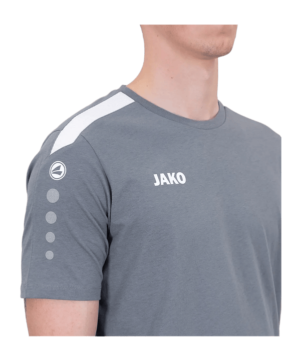 JAKO Power T-shirt Grigio C840 - grigio