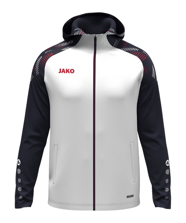 JAKO Sonic Kapuzenjacke Weiß F039 - weiss