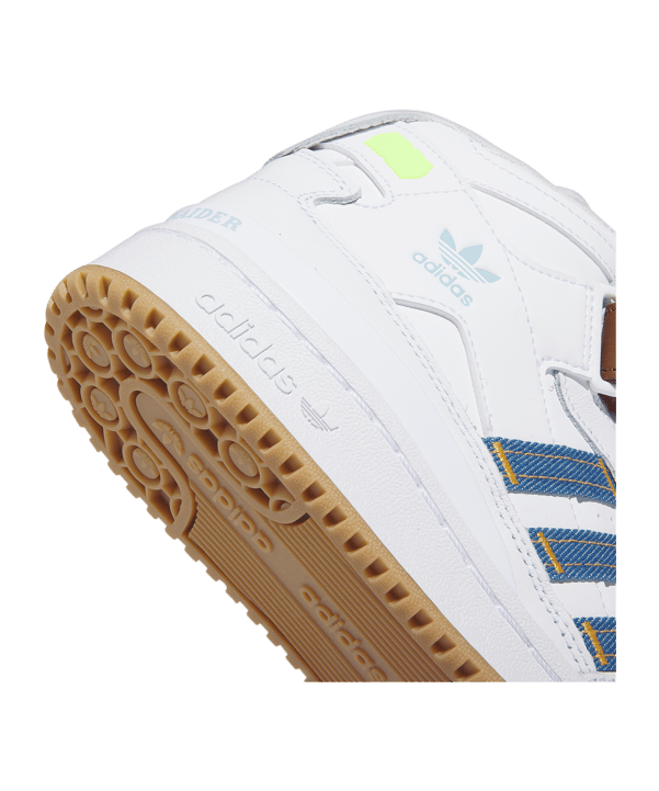 adidas Originals X Ksenia Schnaider Forum Mid Sneaker Damen Weiß - weiss