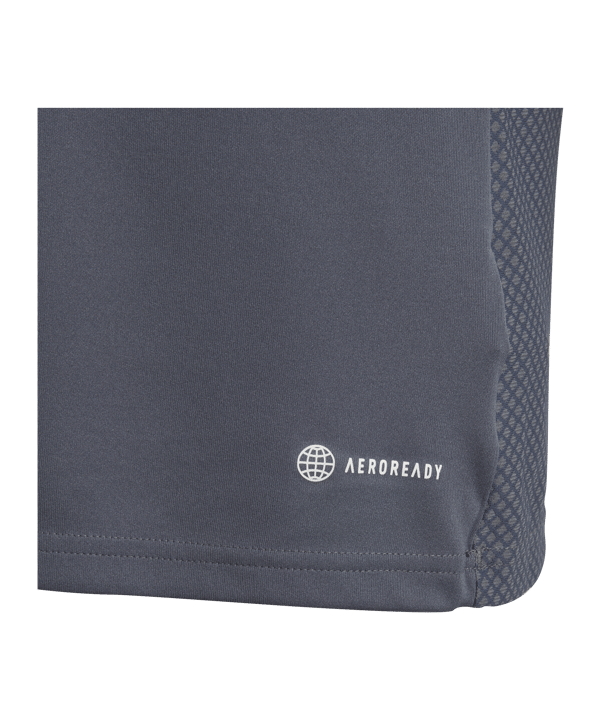 adidas Tiro 23 Trikot Kids Grau Weiss - grau