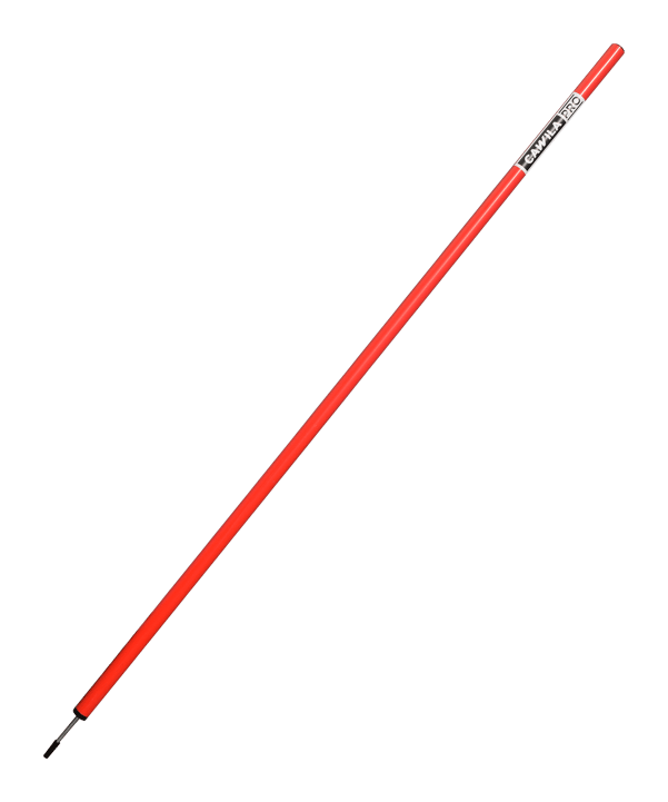 Cawila PRO Slalomstange (33mmx180cm) Rot - rot