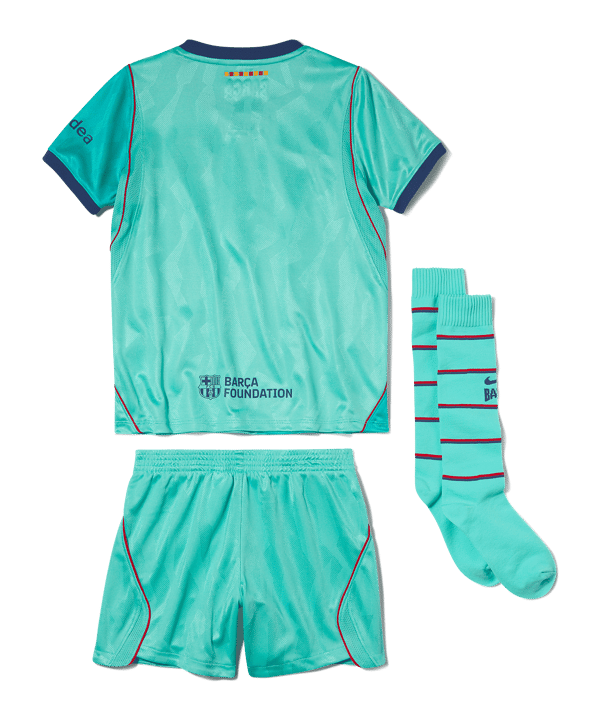 Nike FC Barcelone Ensemble de maillots 3rd 2026/2027 Enfants Vert C301 - vert