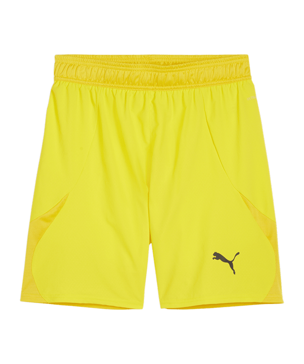 PUMA teamFINAL Short Gelb Schwarz Gelb F07 - gelb
