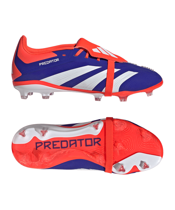 adidas Predator Elite FT FG Kids Advancement Blau Weiss - blau