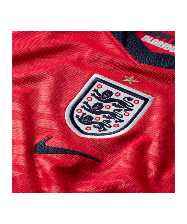 Nike FA England Trikot Away WM 2026 Kids Rot F624 - rot