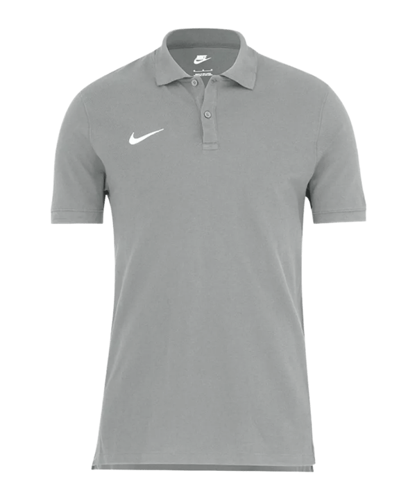 Nike équipe Cotton polo gris F063 - gris